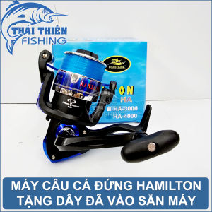Máy Câu Cá Đứng Coastline Hamilton Tặng Dây Đã Vào Sẵn Máy