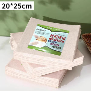 Loofah Plant Fiber Scrub Sponge / High Absorbency Dish Scrubber / Utensil Cleaning / Quick Stain Removal For Kitchen & Home Use
