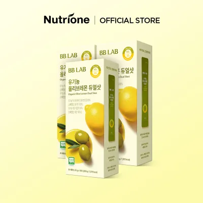 NUTRIONE BB LAB Organic Olive Lemon Dual Shot (20g x 10 sticks)