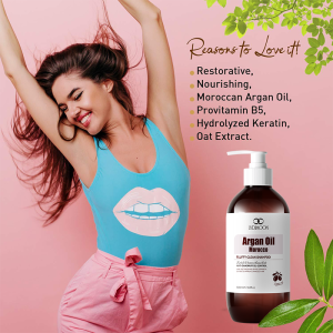 LYDIMOON shampoo and conditioner for frizzy hair dry hair 500ml Moroccan argan oil Anti dandruff scalp itchy Keep hair colour smooth hair