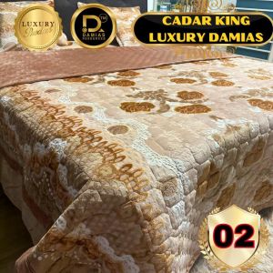 Cadar Baldu Super King LUXURY Set 6in1 Fluffy Velvet Hotel Gred Flannel Thick Thermal Bedding Sets Fleecy Warm Cozy FAIZUL