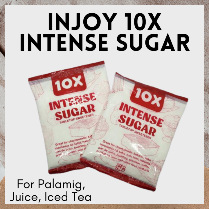 (LAZ 5 ) Injoy Intense Sugar 10x Sweetener 200g | Lazada PH