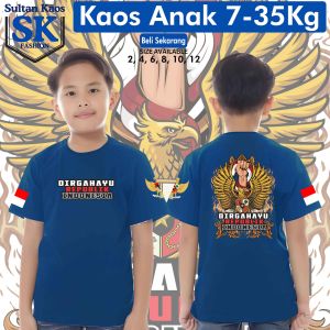 INDONESIA MERDEKA - KAOS SABLON PRINT DIRGAHAYU RI - KAOS 17 AGUSTUS - KAOS AGUSTUSAN - KAOS KEMERDEKAAN - KAOS 17AN - BAJU KAOS ANAK CEWEK VOWOK - BAJU DISTRO ANAK - BISA COD (10)