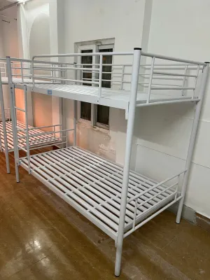 Giường sắt hai tầng cao cấp kích thước ngang 1m2 x dài 2m BẢO AN 01 giao hàng lắp đặt tại nhà