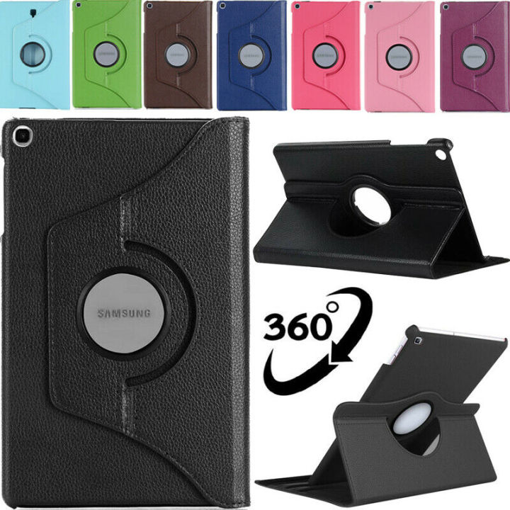 Casing For Samsung Galaxy Tab S6 Lite 10.4 SM-P610 SM-P615 SM-P617 360 Degree Rotating Leather Smart Cover Case