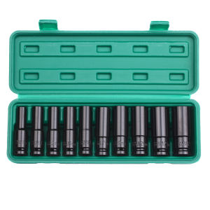 【HCM 24H/Giảm giá】Bộ 10 đầu khẩu đầu túyt Cao Cấp dùng cho máy siết bulong 1/2 -8-24mm