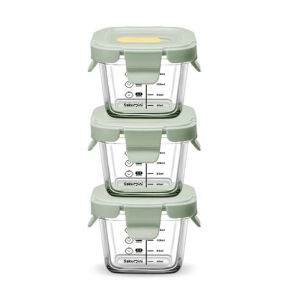 Sakumini Glass Container Wadah Penyimpanan Kaca Kedap Udara Anti Bocor Food Grade