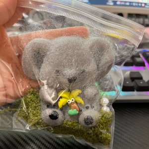 Cute Little Bear Squeeze Toy Funny Soft Slow Rebound Stress Release Toys Cartoon Cat Rabbit Decompression Toys Kids Gift