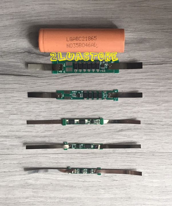 Mạch 1s sạc và bảo vệ pin 1S 3.7V 2A 3A 6A 9A hàn kẽm sẵn cho pin 18650 ...