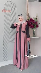 Gamis Diandra By Aku Karissa Gamis abaya polos All Size yang paling banyak dicari