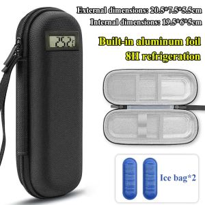 Insulin cooler travel case waterproof with display insulated Portable Cooler Bag