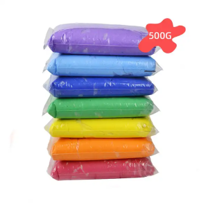 Magic Air Dry Clay Warna Warni 500 Gram Magic Clay Air Clay DIY Modeling Polymer Soft Clay Mainan Anak Plastisin Ultra Light Clay