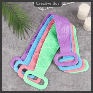 [Creative] Magic Silicone Brushes Bath Towels Rubbing Back Mud Peeling Body Massage Shower