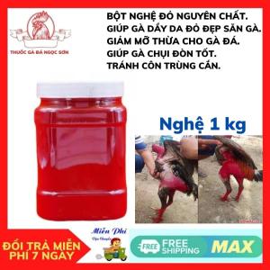 Nghệ đỏ cho gà đá bao nguyên chất bịch 1 KG