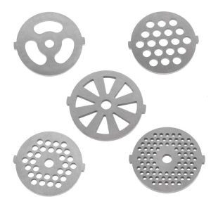 Stainless Steel Grinder Plate Discs/Grinding Blades for Stand Mixer and Grinder Attachment for Sharp Blades