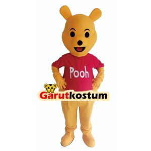 Kostum maskot badut winnie the pooh setelan lucu fashion karnaval