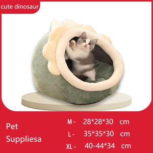Ổ Đệm Cho Mèo chuồng mèo chỗ ngủ cho mèo nhà cho mèo Thích hợp cho mọi mùa ổ ngủ thú cưng Giá rẻ và có thể giặt được giường mèo ấm áp giường mèo lớn dễ dàng là