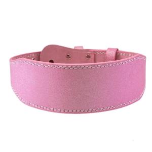 Sport Waist Belt Leather Gym Belt Adjustable Powerlifting Belt for Women Strength Training Workouts Weightlifting