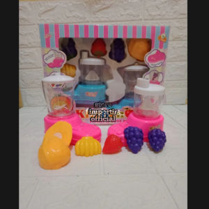 Mainan Kicthen Set Blender Isi 2 pcs ST 2666 Bisa Berputar Menggunakan Baterai Murah | Mainan Anak Juicer Buah Buahan Kitchen Set Mixer Dan Blender | Mainan Edukasi Kitchen Set Mini Terbaru