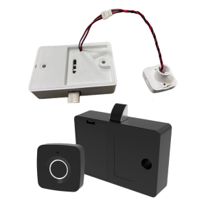 Without Key File Drawer Lock Fingerprint Cabinet Lock With Fast Biometrics Recognition Portable for Home and Office