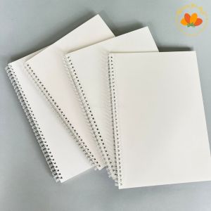 Scrapbook Album A4 notebook photo journal buku vintage polos putih ivory kado unik