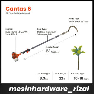 FESTIVAL SALE/MESIN CANTAS SAWIT (C6L) (10-22KAKI)/HARGA RENDAH/FAST SHIPPING/READY STOCK