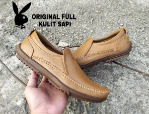 sepatu casual pria kulit sapi full alas dalam kulit sapi casual/formal