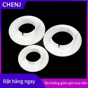 CHENJ ABS điều hòa không khí lỗ Bìa Vòng tường dành riêng lỗ Nắp trang trí