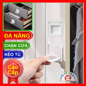 Tay Nắm Mở Tủ Dụng Cụ Đẩy Tay Kéo Cửa Chốt Khóa Cửa Lùa Cửa Trượt keo dán