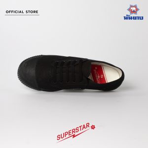 Nanyang รองเท้าผ้าใบ รุ่น Superstar สีดำ (Black)