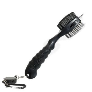 BLACKON Retractable 2 Sided Cleaner Golf Accessories Cleaning Tool Sharpener Tool Golf Groove Cleaning Brush Retractable Groove Cleaner Golf Club Brush