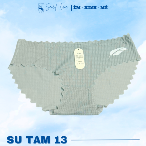 🔥 HÀNG MỚI VỀ – SU-TAM-13 🔥Quần lót nữ su mềm phối họa tiết – Mặc nhẹ như không | Freesize
