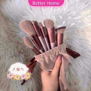 ชุดแปรงแต่งหน้า ขนนุ่ม แปรงอายแชโดว์ แปรงรองพื้น ชุดมี 13 แปรง makeup brush