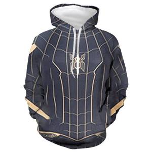 LZ59 Spiderman Full Series Hoodie Anime Long Sleeve Spider-Man: No Way Home Casual Loose Tops Hoody Spider Suit Halloween Cosplay L59Z