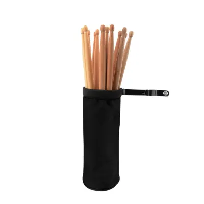 Drum Stick Holder Bag with Aluminum Alloy Clamp for Drum Stand