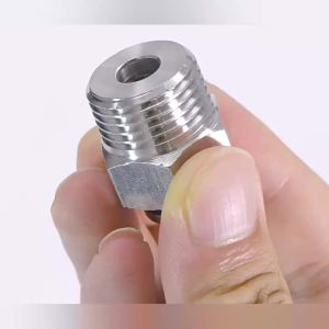 CGdailyToolsMix 304 Stainless Steel Pneumatic Quick Connector Pneumatic Air Pipe Cross Adapter PE/PV/PY Tube Fitting
