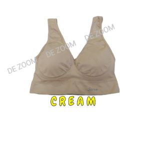 Bh Olahraga Bra Sport tanpa Kawat Sorex Sp 020 dan Sp 021 Busa Sedang Bisa Melar Banyak