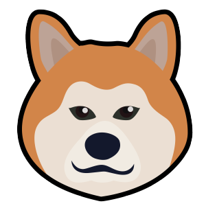 Dog Cute Sticker | Pet Sticker Vinyl Sticker for Tumbler Bottle Organizer Vehicle Gadget etc. Waterproof