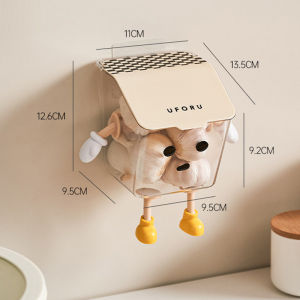 Multifunctional Wall Mounted Storage Box Kitchen Onion Ginger Garlic Storage Box with Lid Desk Organizer