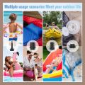 Mini Electric Wireless Air Pump Portable with Camping Light – Type-C Rechargeable for Inflatables. 