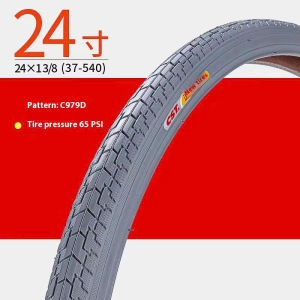 Lốp CST 27x1*3/8. lốp 26x1*3/8 lốp 24x1*3/8C979D-12 chất lượng cao danh cho xe đạp thông thường mini cào cào. chống trơn trượt