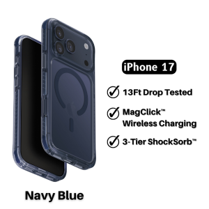 UNIQ Combat iPhone 18 Pro Max Case / iPhone 17 MagClick Charging Hybrid Phone Case