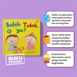 Seri Happy Toddler: Boleh Tidak ya? | Boardbook Anak 1+
