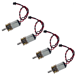 4PCS Metal Reduction Motor Double Voltages 3V-6V Gear Motor For Science Experiment Robot And Electronic Project Supply