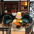 DIY Miniature Doll House Dream Building Pavilion 筑梦高阁 M2132 with Anti-dust cover（有防尘罩）. 