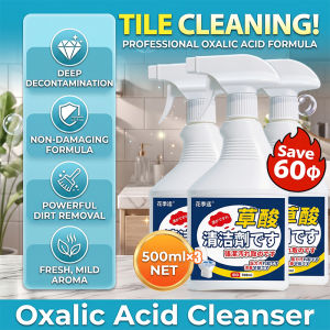 ✨From Japan✨Oxalic Acid Cleaner Stain Remover 500ml Bathroom & Tough Dirt on Ceramics Clean Toilet Cleaner