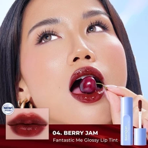 BIOAQUA Liptint Fantastic Me Glossy | Darling Me Matte Lip Tint | Lip Gloss | Lembut | Tahan Lama |12 hours | Lip Gloss Tint | | Pelembab