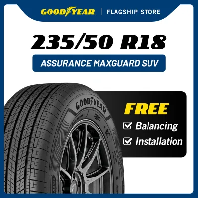 Goodyear 235/50R18 Assurance Maxguard SUV Tyre For Alphard/Velfire [Free Installation]