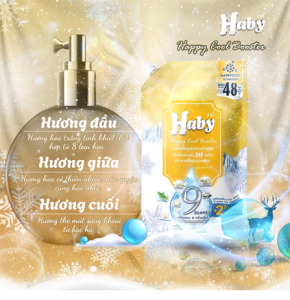 [Nội địa Thái Lan] Nước Xả Vải HABY Túi 2L Đậm Đặc Gấp 20 lần