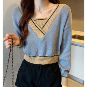 Ghaniyaclothing - Julie Top Knit / Blouse Knitwear / Atasan Rajut Ala Korea